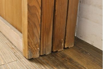 アンティーク建具　凛とした佇まいが気品溢れる障子戸4枚セット(引き戸、建具)(R-062881)