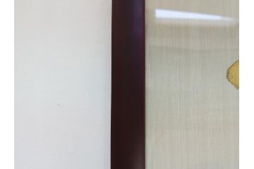 渡辺俊明　蓮笑庵　墨彩画　月と夏草図　野の花がいい　力むこともなく　自分らしく　素直に咲いているのがいいね　俊めいがたり(絵画、額装)(R-062892)