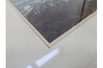 井堂雅夫　木版画　神戸の夜　1984年(多色刷、絵画)(R-062895)