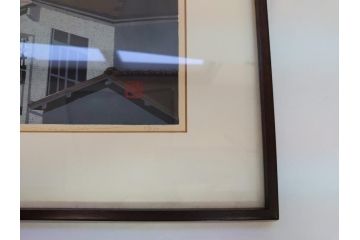井堂雅夫　木版画　神戸の夜　1984年(多色刷、絵画)(R-062895)