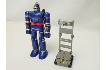 ポピー　鉄人28号　超合金　DELUXE　GB-24　フィギュア(外箱付き、DX、飾り)(R-062903)