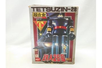 ポピー　鉄人28号　超合金　DELUXE　GB-24　フィギュア(外箱付き、DX、飾り)(R-062903)