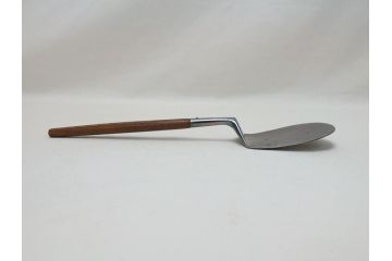 金工師　村田耕閑　南鐐　炉　風炉　囲炉裏 灰杓子(共箱付き、灰匙、茶道具、炭手前)(R-062904)