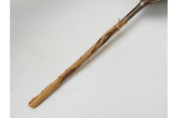 金工師　村田耕閑　南鐐　炉　風炉　囲炉裏 灰杓子(共箱付き、灰匙、茶道具、炭手前)(R-062904)