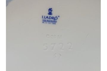 スペイン　リヤドロ　LLADRO　1989　Follow Me(ついていらっしゃい)　白鳥の親子　フィギュリン(箱なし、陶器人形、置物、オブジェ、スワン)(R-062918)