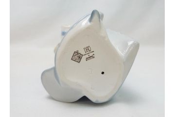 スペイン　リヤドロ　LLADRO　NAO　1985　Christmas Time 少女　フィギュリン(箱なし、陶器人形、置物、オブジェ、クリスマス、女の子、プレゼント)(R-062920)