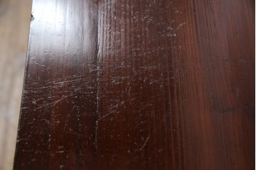 和製アンティーク　漆塗りが上品な雰囲気を醸し出す収納棚(戸棚、キャビネット、下駄箱)(R-062922)