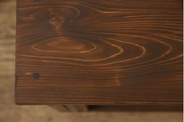 ラフジュ工房オリジナル　古建具リメイク　組子欄間　フラップダウン扉のテレビ台(ローボード、テレビボード、サイドボード、戸棚、収納棚)(R-062931)