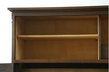 中古　美品　永田良介商店　クラシカルでモダンなデザインが珍しい着物箪笥　(R-062946)