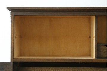 中古　美品　永田良介商店　クラシカルでモダンなデザインが珍しい着物箪笥　(R-062946)