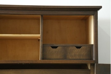 中古　美品　永田良介商店　クラシカルでモダンなデザインが珍しい着物箪笥　(R-062946)