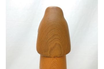 内閣総理大臣賞受賞作家　現代の名工　関口三作　創作こけし　白蓮　49cm(共箱なし、置物、人形、木彫)(R-062953)