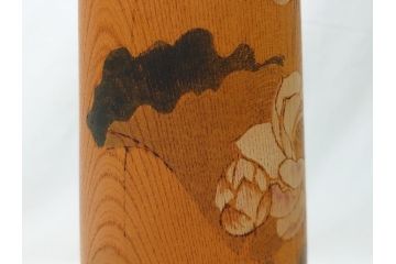 内閣総理大臣賞受賞作家　現代の名工　関口三作　創作こけし　白蓮　49cm(共箱なし、置物、人形、木彫)(R-062953)