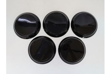 大浦胡泉　漆器　若松　蒔絵　銘々盆5枚セット(共箱付き、銘々皿)(R-062954)