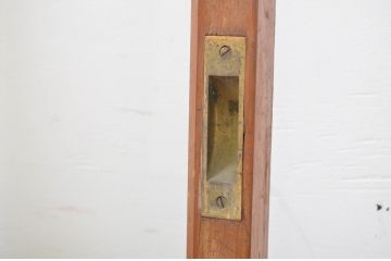 アンティーク建具　大正ロマンの雰囲気香るガラス戸2枚セット(引き戸)(R-062960)