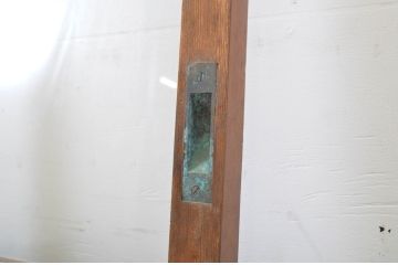 アンティーク建具　大正ロマンの雰囲気香るガラス戸2枚セット(引き戸)(R-062960)