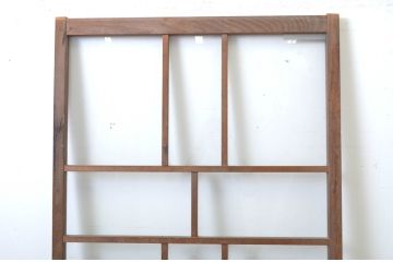 アンティーク建具　大正ロマンの雰囲気香るガラス戸1枚(引き戸)(R-062961)