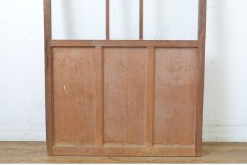 アンティーク建具　大正ロマンの雰囲気香るガラス戸1枚(引き戸)(R-062961)