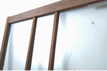アンティーク建具　大正ロマンの雰囲気香るガラス戸1枚(引き戸)(R-062961)