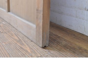 アンティーク建具　大正ロマンの雰囲気香るガラス戸1枚(引き戸)(R-062971)