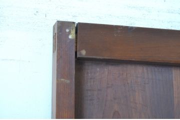 アンティーク建具　様々なテイストの空間にも馴染む!シンプルなデザインが魅力の扉1枚(ドア、玄関ドア、木製扉、板戸)(R-062981)