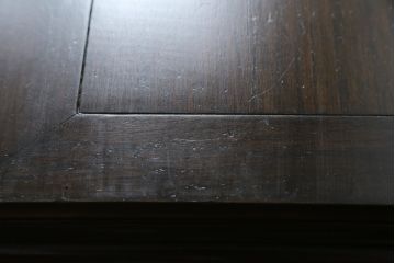 アジアンビンテージ　オリエンタルモダンな雰囲気を醸し出すローテーブル(ヴィンテージ、テレビ台、ローボード、文机、両袖机)(R-062983)