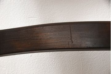 中古　松本民芸家具　SE型ラッシチェア　落ち着きのある色味とラッシのコントラストがお洒落なダイニングチェア(椅子、イス、チェア)(R-062986)