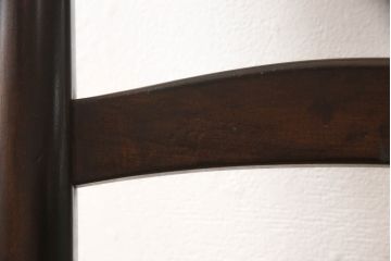 中古　松本民芸家具　SE型ラッシチェア　落ち着きのある色味とラッシのコントラストがお洒落なダイニングチェア(椅子、イス、チェア)(R-062986)