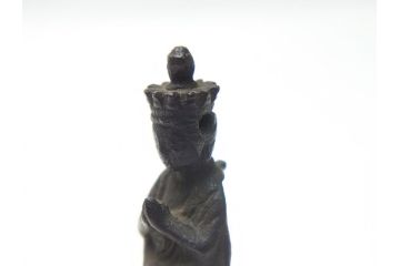 江戸期　古い仏像など5点(置物、オブジェ、古銅、古玩、観音像、チベット像?)(R-062991)