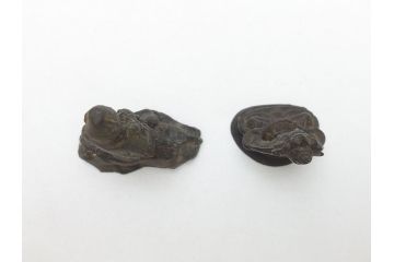 江戸期　古い仏像など5点(置物、オブジェ、古銅、古玩、観音像、チベット像?)(R-062991)