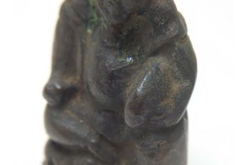  	江戸期　古い仏像など5点(置物、オブジェ、古銅、古玩、観音像、チベット像?)(R-062992)