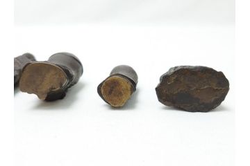  	江戸期　古い仏像など5点(置物、オブジェ、古銅、古玩、観音像、チベット像?)(R-062992)