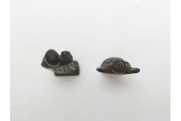  	江戸期　古い仏像など5点(置物、オブジェ、古銅、古玩、観音像、チベット像?)(R-062993)