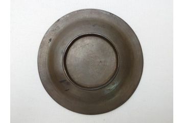 古い書道具4点セット(古銅、墨床、筆置、筆架、蓋置、五ツ山、皿、古玩?)(R-062994)