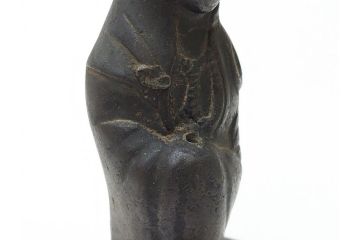 江戸〜明治期　古い仏像3点(置物、オブジェ、古銅、古玩、観音像)(R-062996)
