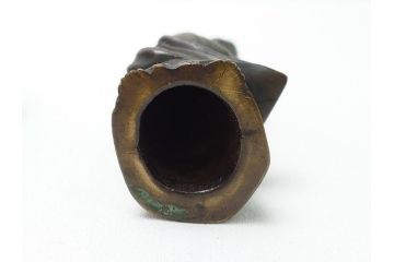 江戸〜明治期　古い仏像3点(置物、オブジェ、古銅、古玩、観音像)(R-062996)