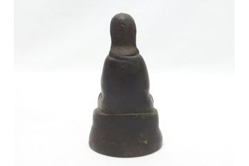 江戸〜明治期　古い仏像3点(置物、オブジェ、古銅、古玩、観音像)(R-062998)
