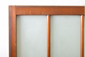 アンティーク建具　レトロな空間づくりにおすすめなガラス戸1枚(引き戸、建具)(R-063002)