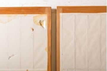 アンティーク建具　凛とした佇まいが気品溢れる障子戸4枚セット(引き戸、建具)(R-063009)
