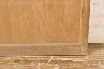 アンティーク建具　涼しげな和の空間を演出する御簾戸1枚(簾戸、簀戸、葭戸、夏障子、夏戸、引き戸、建具)(R-063012)