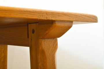 中古　飛騨産業　PROVINCIAL(プロヴィンシャル・プロビンシャル)　お部屋に馴染みやすいナチュラルカラーのタバーンテーブル(ダイニングテーブル、4人掛け、6人掛け、作業台)(定価約52万円)(R-063016)