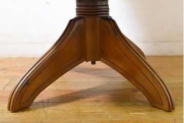 和製アンティーク　レトロな佇まいが魅力の回転チェア(ドクターチェア、デスクチェア、アームチェア、回転イス、椅子、イス)(R-063034)