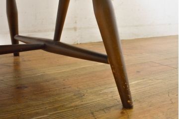 イギリスビンテージ　ERCOL(アーコール)　贅沢な一人の時間におすすめの1人掛けソファ(ヴィンテージ、一人掛け、チェア、椅子、アームチェア、英国、北欧)(R-063035)