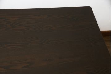 和製ビンテージ　松本民芸家具　LT型食卓　総栗材　特注サイズ!!洗練されたモダンな佇まいが魅力のダイニングテーブル(4人掛け、6人掛け)(定価約61万円)(R-063052)