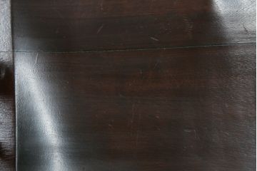 中古　松本民芸家具　#44A型　シックな色合いとクラシカルな佇まいが魅力のウィンザーチェア(ウインザーチェア、アームチェア、板座チェア、ダイニングチェア、椅子、イス)(定価約20万円)(R-063053)