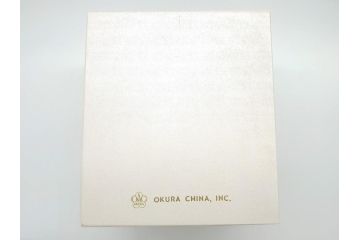 大倉陶園(OKURA、OAC)　ブルーローズ　49A/8011　20cm　エレガントな空間を演出する花生(共箱付き、花器、花瓶、花入、フラワーベース、白磁)(定価38,500円)(R-063080)