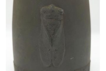 古銅　蝉紋　懐かしさと風情を感じる鐘(銅鐸、風鐸、宝鐸、釣鐘)(R-063095)