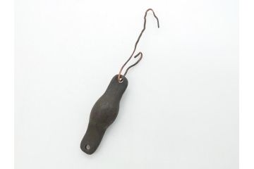 古銅　蝉紋　懐かしさと風情を感じる鐘(銅鐸、風鐸、宝鐸、釣鐘)(R-063095)