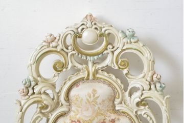 中古　イタリアブランド家具　SILIK(シリック)　細部まで凝った造りが美しいチェア(椅子、イス、サロンチェア)(R-063104)