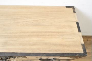 和製アンティーク　極上美品　特大金具の総桐佐渡小木箪笥(佐渡箪笥、和タンス、時代箪笥、衣装箪笥、桐たんす、収納箪笥)(R-063120)